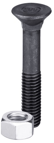 Tornillo de arado DIN 608 M 8 X 1-25 X 70 con tuerca hexagonal - LS11-TD608-076