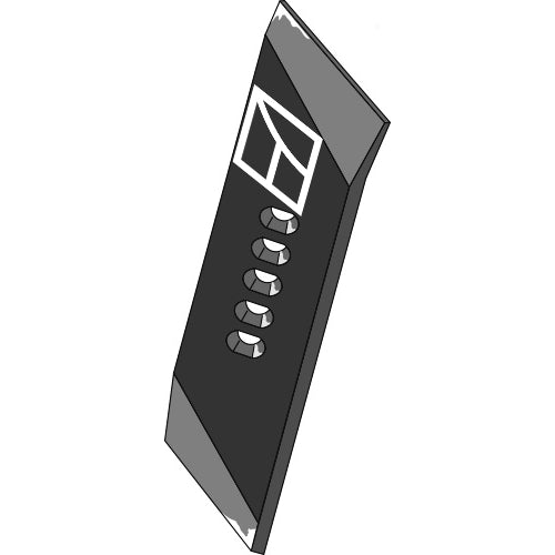[LS12-PRV-069] Punta reversible 80x14 - derecha - LS12-PRV-069