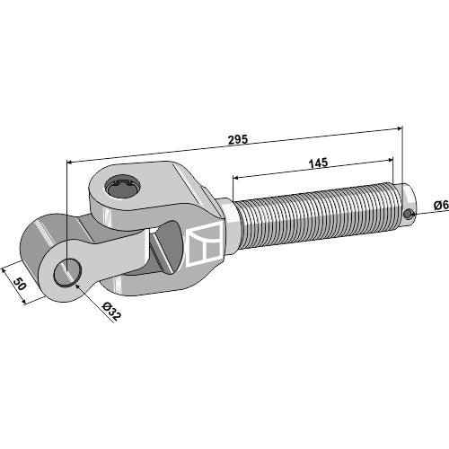 Cabezal articulado 1 3/4" - LS13-TAA-017