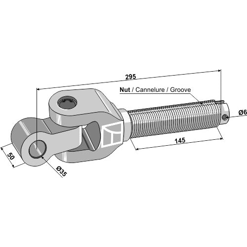 [LS13-TAA-024] Cabezal articulado 1-3/4" - LS13-TAA-024
