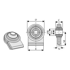 Rótula soldar - LS13-RST-035