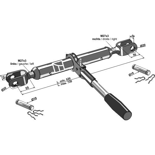 Puntal tensor - LS13-TNS-005