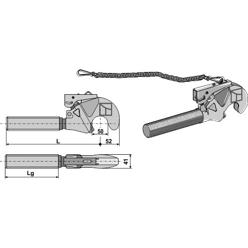 Enganche rápido M30x3 - LS13-EGR-049