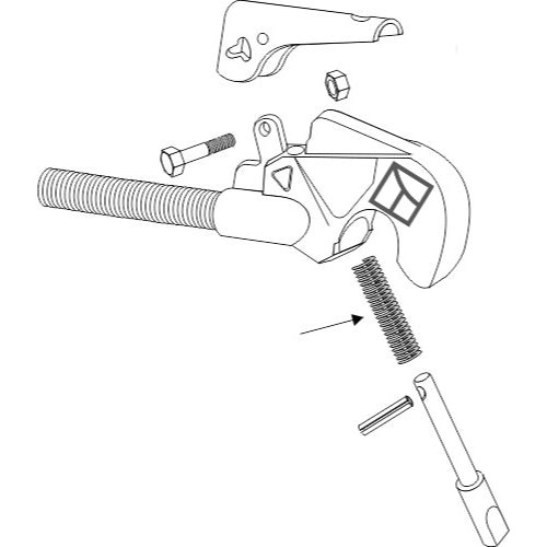 Tuerca para enganche rápido- modelo antiguo - LS13-EGR-063