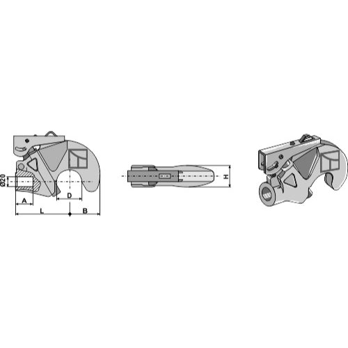 Enganche rápido para soldar - LS13-EGR-067