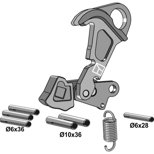 Kit de recambios para enganche portaperos - LS13-EBP-008