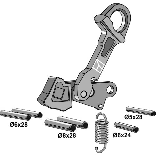 Kit de recambios para enganche portaperos - LS13-EBP-009