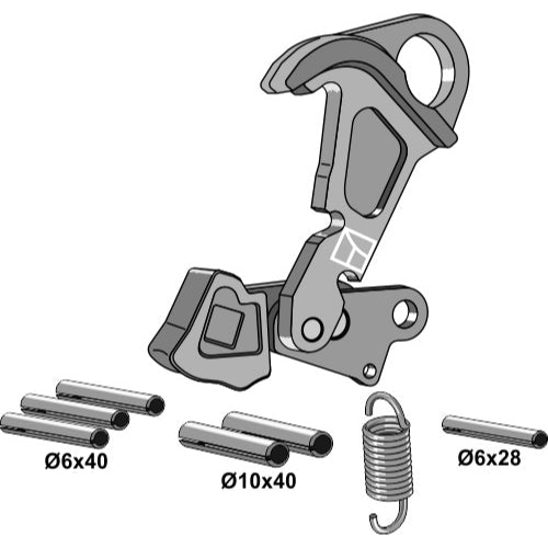 Kit de recambios para enganche portaperos - LS13-EBP-010