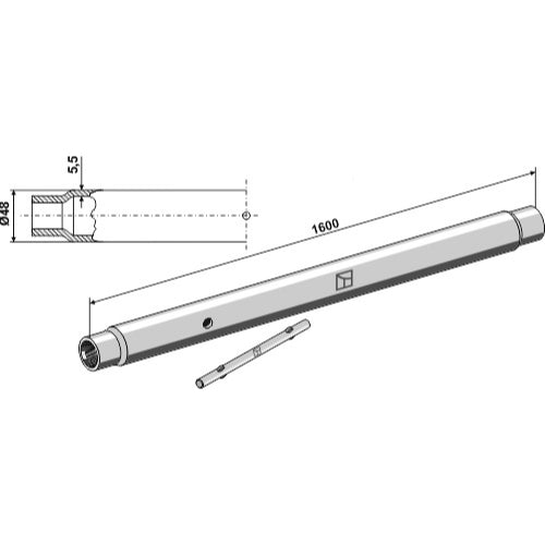 [LS13-TTB-097] Tubo M30x3-5 - LS13-TTB-097