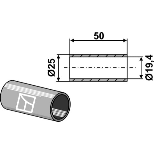 Casquillo de reducción para rótulas de engache rápido - LS13-RCQ-026
