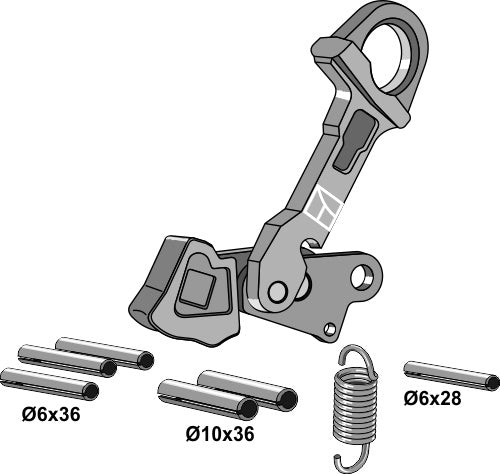 Kit de recambios para enganche portaperos - LS13-EBP-006
