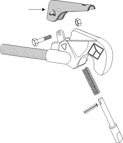 [LS13-EGR-068] Palanca para enganche rápido - modelo nuevo - LS13-EGR-068